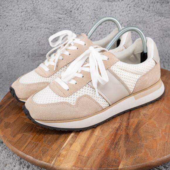 Greats Brooklyn McCarren Runner Sneakers Neutral Lace Up Sneakers US 9.5 - Picture 3 of 9